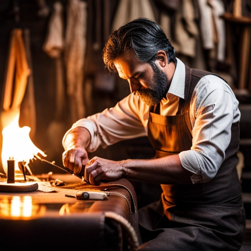 Leather crafting workbench